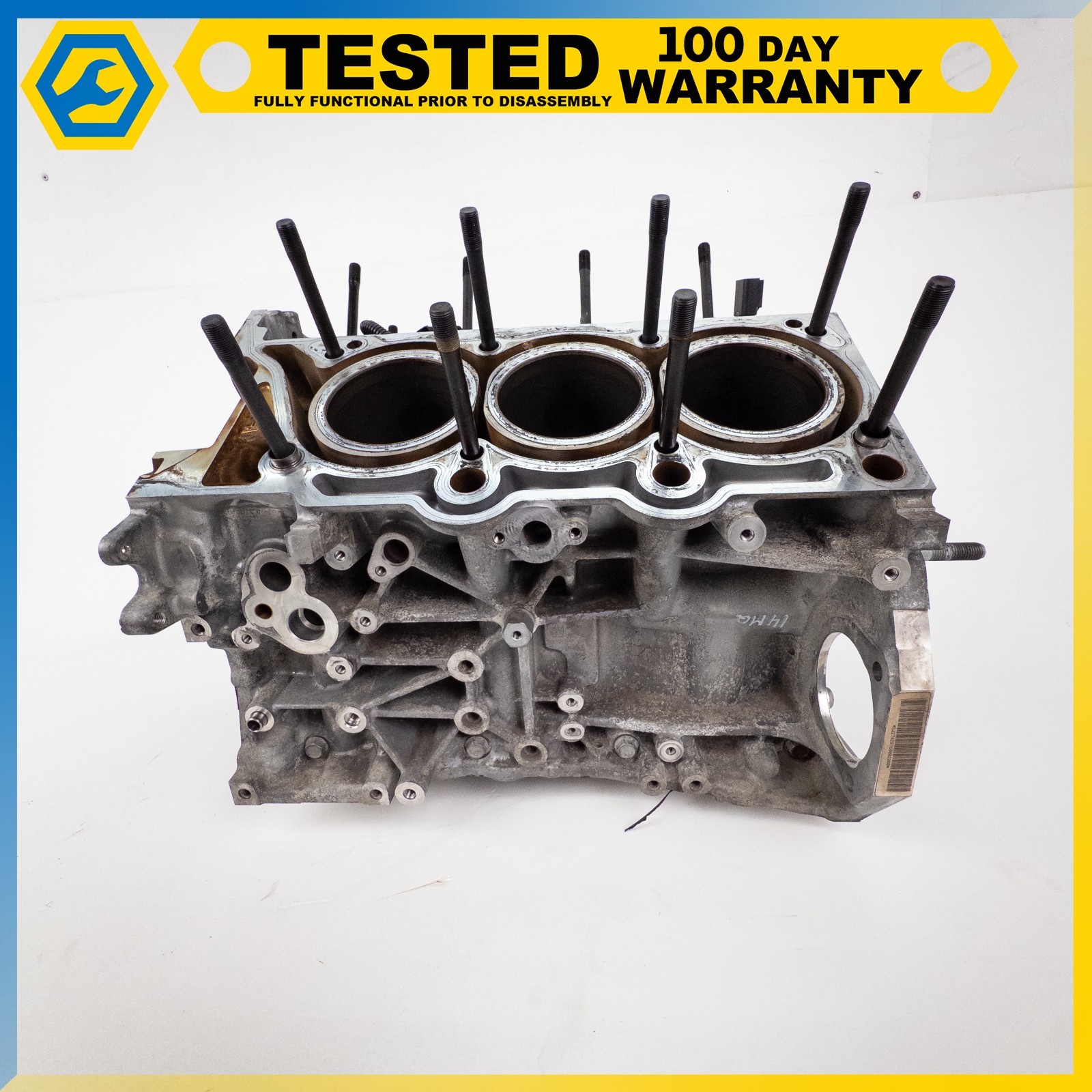 14-19 MASERATI QUATTROPORTE GHIBLI 3.0L V6 ENGINE MOTOR CYLINDER BLOCK OEM
