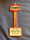 Vintage Texaco Pole Sign Thermometer