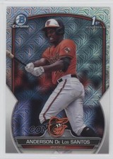2023 Bowman Chrome Prospects Mega Box Mojo Refractor Anderson De Los Santos 1dg6