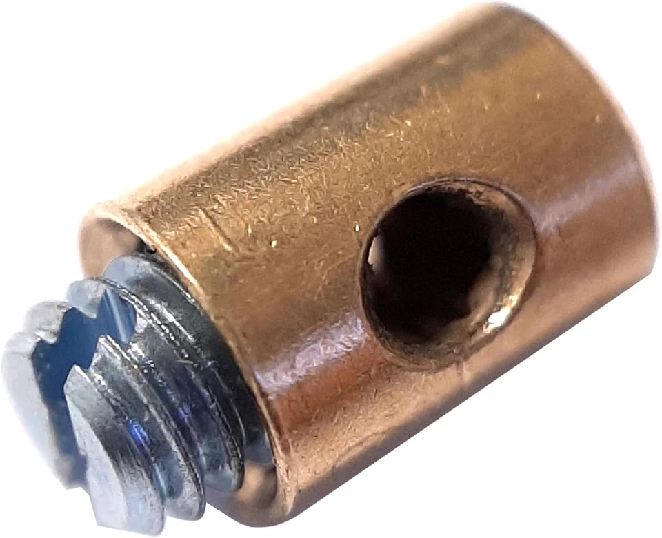 , Morsetto per Cavi. Unisex Adulto, Argento, 5,5X7,5 Mm - Immagine 2 di 4