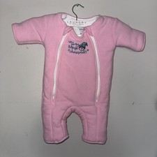 Baby Merlin's Magic Sleepsuit Size 3-6 Months Pink 12-18 lbs Swaddle Transition