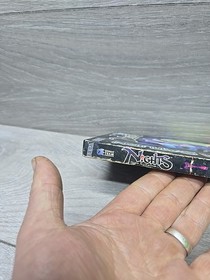 Sega Saturn Nights Into Dreams And Street Fighter Alpha No Game Tattt Case & Man