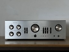 Luxman L-80V Integrated Amplifier 80W Class AB Solid State Phono Silver/Brown