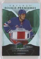 2018 Trilogy Uncommon Rookies Green Foil Relics /49 Lias Andersson #83 Patch 1j8