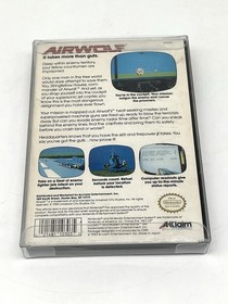 Airwolf Nintendo NES 1989 Rev A, Very Clean, Kept In Plastic Case