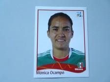 Panini Frauen WM 2011, Sticker Nr. 158 ungeklebt,Monica Ocampo ( Mexiko ).