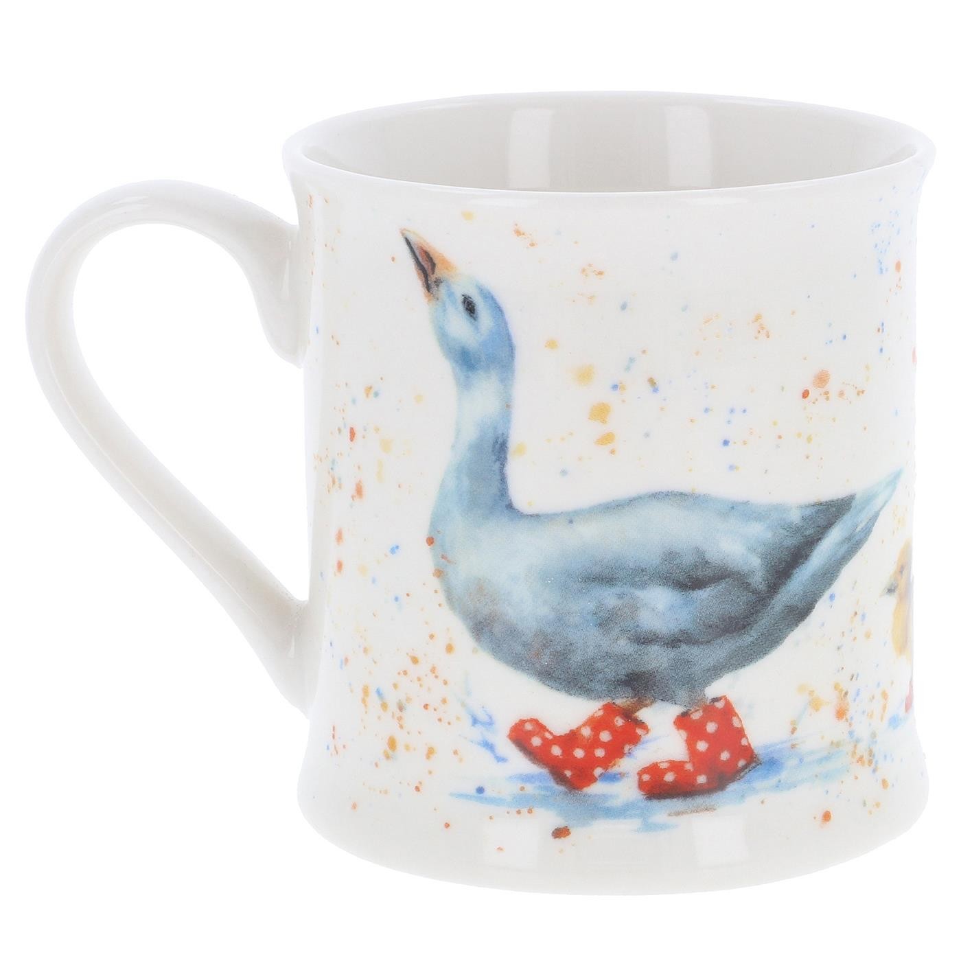 Bree Merryn Fine China Mummy Duck Mug with Duckling Design