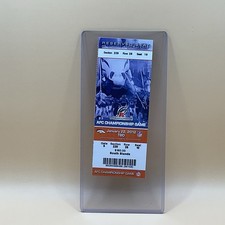 Denver Broncos 2012 AFC Championship Phantom Ticket