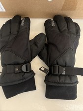 Gordini Men  s Size Small Black AquaBloc Gloves Excellent Used Condition
