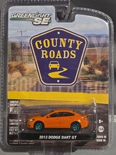 Greenlight Chase Green Machine County Roads 2013 Dodge Dart GT Orange 1