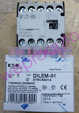 1PCS New Eaton Moeller DILEM-01 XTMC9A01A AC Contactor 110V Brand
