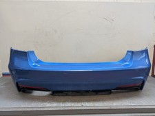 BMW 3 SERIES F30 SALOON 2012-2015 MSPORT COMPLETE REAR BUMPER ESTORIL BLUE B45