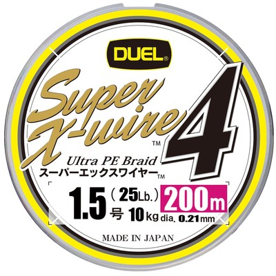 Duel Pe Fishing Line Super X Wire 4 [Fishing Line, Fishing Tackle, High Strengt_