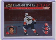 2024-25 Upper Deck Series 1 - Gaming Fov Matthew Tkachuk #GFOV-9