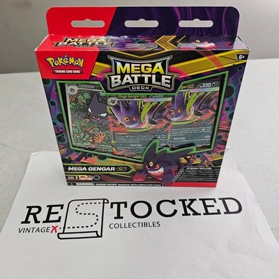 Pokemon TCG Mega Battle Deck (Mega Gengar ex) Factory Sealed Brand