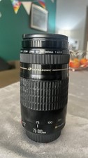 Canon EF 75-300mm f/4-5.6 Zoom Lens Canon EF Mount Auto & Manual Focus