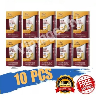 10 X Tiger Balm Neck & Shoulder Rub Boost 50g Extra Strength Pain Relief 10/2028
