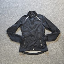 Nike Jacket Women Size Small Black Storm Fit Running Full Zip Long Sleeve Casual