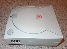 SEGA Dreamcast Console System Tested W/ OEM Controller Memory Card White
