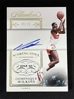 2023 Panini Flawless Basketball Gold Dominique Wilkins #FST-DWL