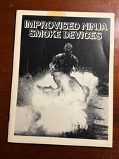 Improvised Ninja Smoke Devices Toshitora Yamashiro 1985 Vtg PB Book