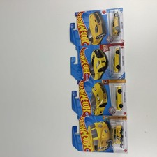 Hot Wheels Set Moon Eyes Kool Kombi Bundle Lot of 4 Yellow
