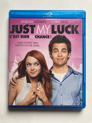 Just My Luck Blu-ray 2006 Lindsay Lohan Chris Pine Region A OOP