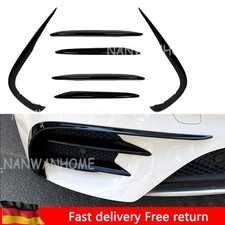 Front Stoßstange Flossen Flaps Entlüftung Carbon für Benz E-Klasse W213 E200 300 Front Stoßstange Flossen Flaps Entlüftung Carbon für Benz E-Klasse W213 E200 300