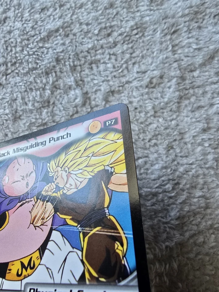 DBZ Dragon Ball Z Black Misguiding Punch P7 CCG Limited Buu Saga MP Score - Image 4 of 4