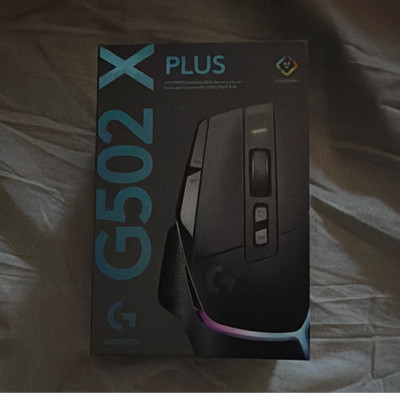 Logitech G502 X PLUS Optical Gaming Mouse Black
