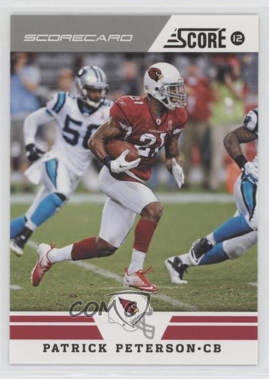 2012 Score Scorecard Patrick Peterson #78 1u9