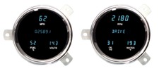 Dakota Digital 1951-52 Chevy Car Dash Gauge Cluster System With Housing Vfd3-51c