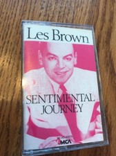 Les Brown Sentimental Journey Rare Vintage Cassette Ships N 24h