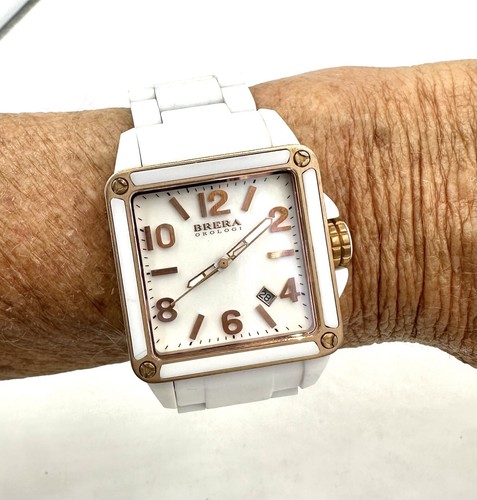 Brera Orologi Stella MOP Zifferblatt Damenuhr BWST2CWHRGN LÄUFT EUC neue Batterie - Bild 1 von 13