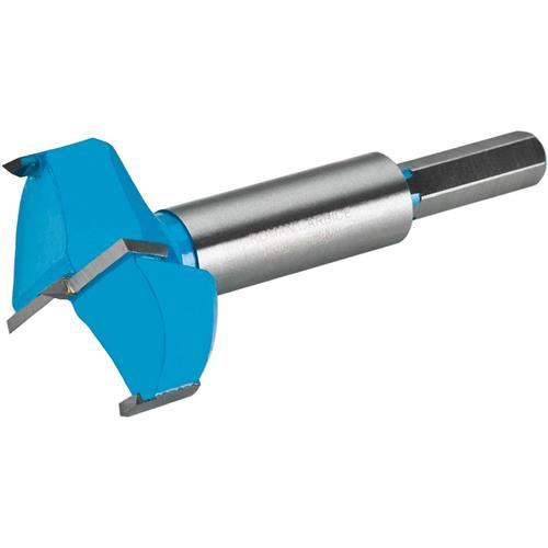 Carbide Tipped Forstner Bit w/ 3/8" Hex Shank Choose 1 of 16 Sizes 1/4" - 2-1/8" - Picture 4 of 5