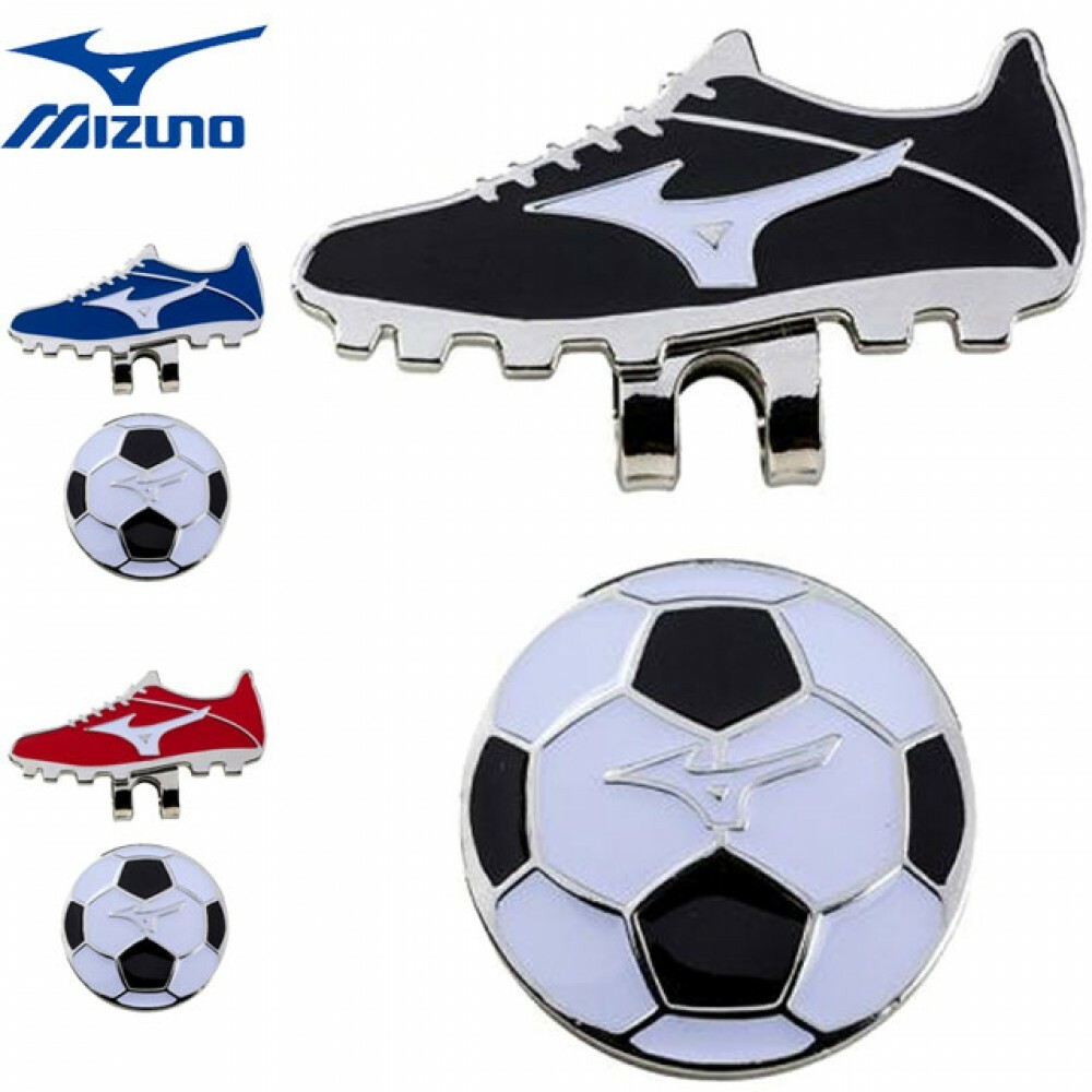 Mizuno Japan Golf Ball Cap Clip Marker Football Soccer
