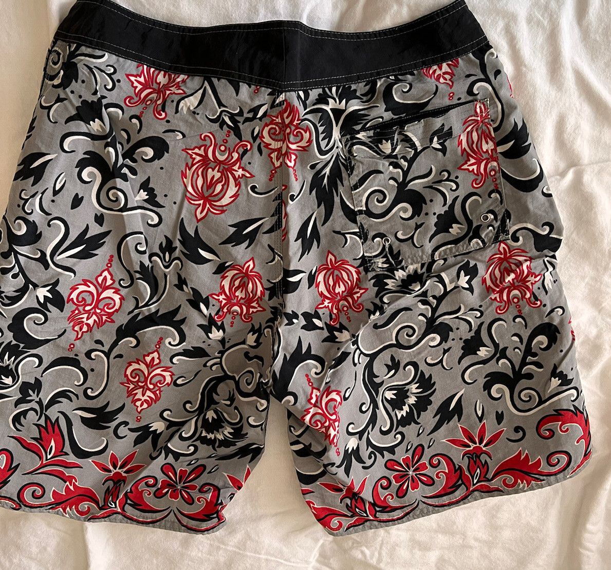 Vintage Op Ocean Pacific Floral Board Shorts Mens 32 … Gem
