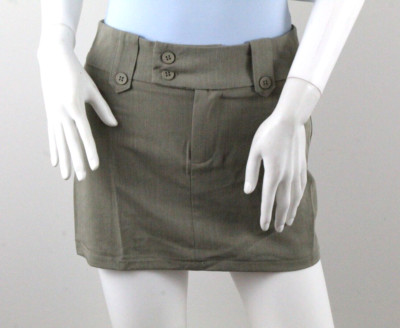 Coco Mini Skirt Princess Polly Size 2 Color Green NWT