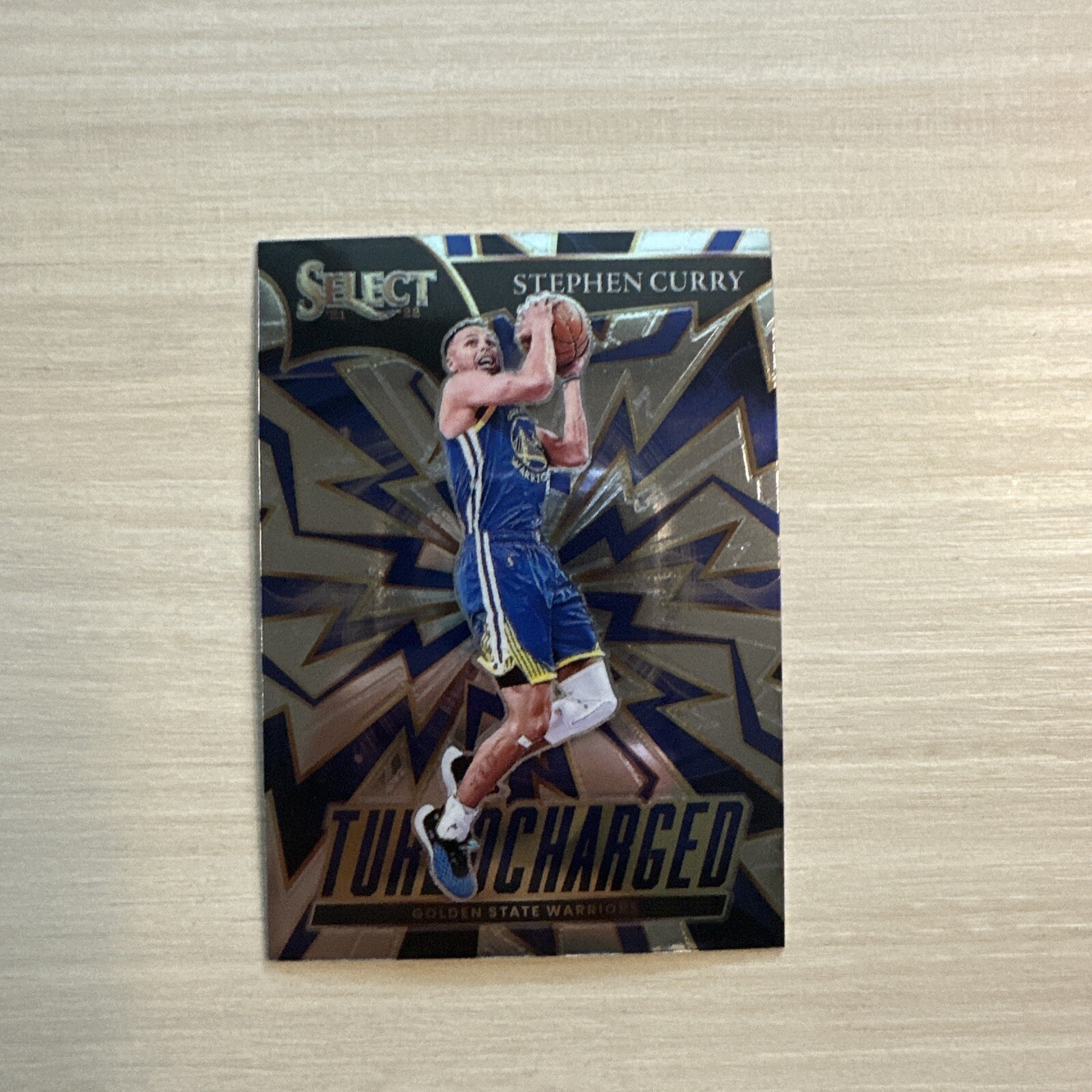 2021-22 Select Stephen Curry Turbocharged #3 MINT