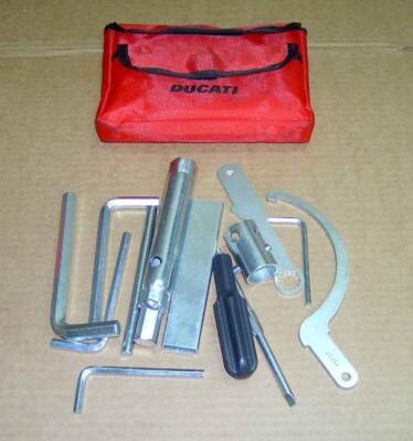 Tool Kit w/ Pouch Ducati 748 916 996 998 Superbike ALL YEARS '94 Tool Kit w/ Pouch Ducati 748 916 996 998 Superbike ALL YEARS '94