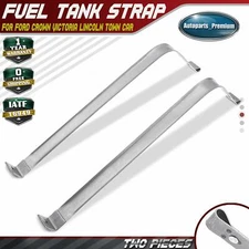 2pcs Fuel Tank Straps for Ford Crown Victoria Lincoln Town Car Mercury Marauder