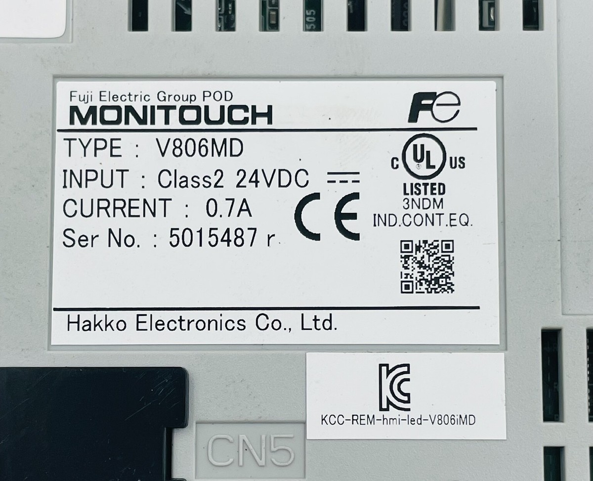 Hakko Electronics V806MD Monitouch Touch Screen Panel | eBay