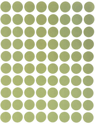 Circular Sticky Dot Color Label Stickers in Various Sizes 8MM-38MM 15 Sheets
