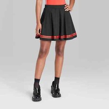 Wild Fable Women's Mini Tennis Skirt Black Size XS