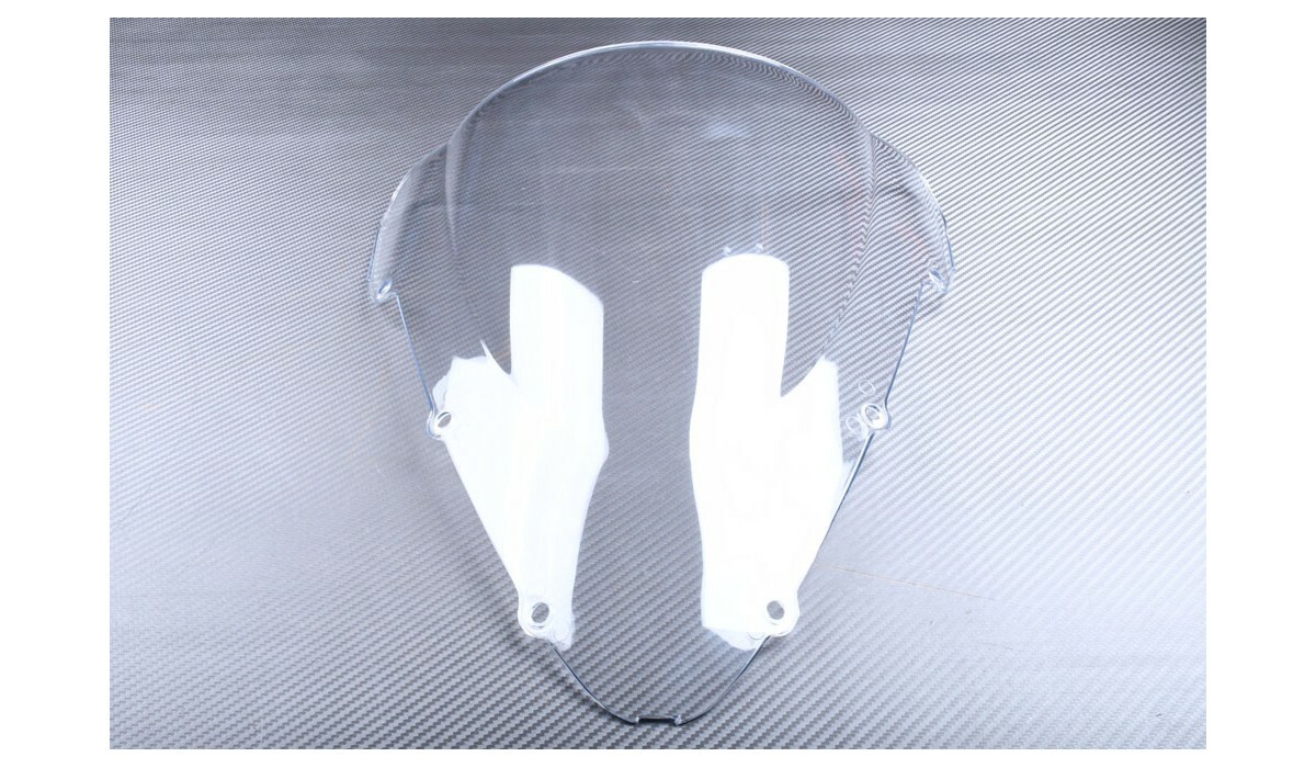 Bulle transparente CBR 600 FS anti-turbulences pour remplacer un pare-brise rayé 01-02