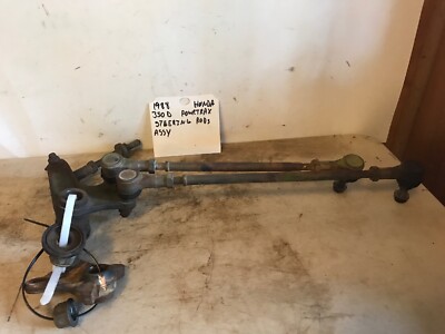 Honda 350d Fourtrax 1988 Steering Tie Rod Ends With Pitman Arms Good Used
