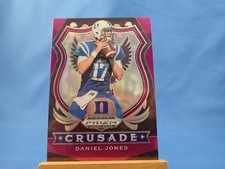 Daniel Jones Prizm Draft Picks 2020 Crusade Purple Prizm