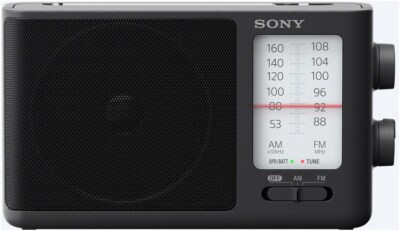 Sony ICF-506 Heimradio schwarz NEU & OVP