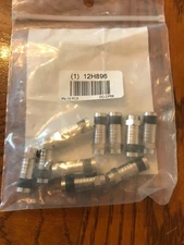DOLPHIN COMPONENTS CORP DC-CF59PLEN F-Type Male Connectors RG-59 Qty-10 (NEW)