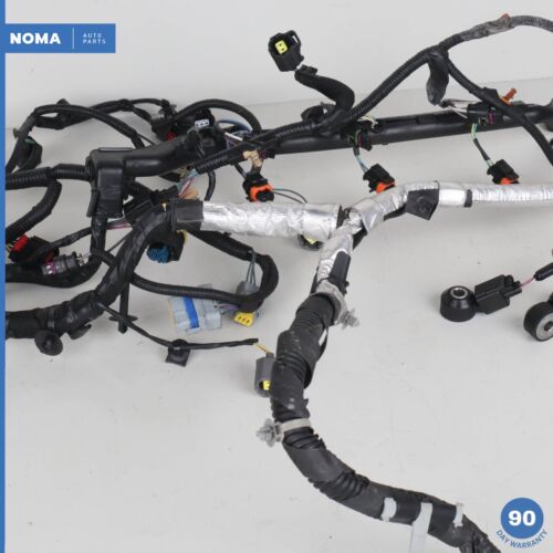 14-15 Jaguar X152 F-Type 3.0 AJ126S Engine Motor Wire Wiring Harness OEM 68k - Picture 18 of 22